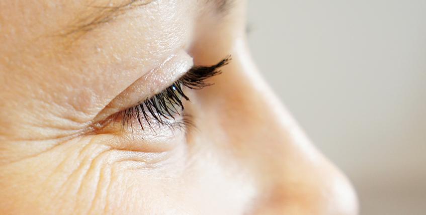 С возрастом морщины все больше и больше... Глаза