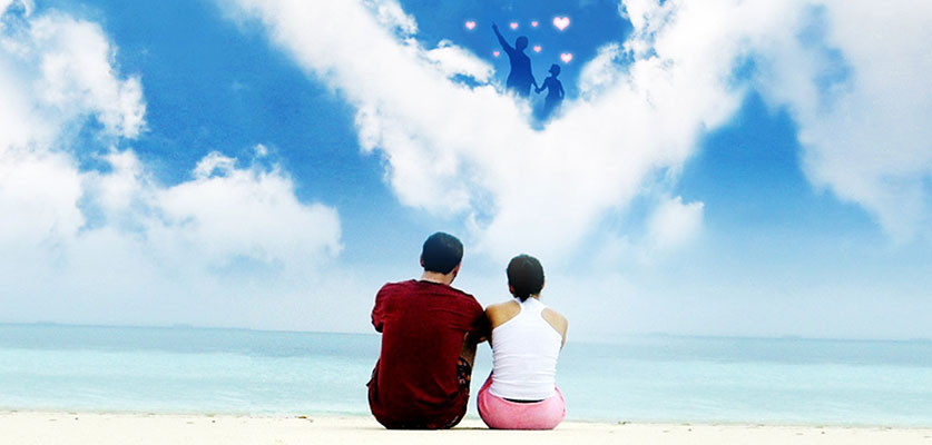 Пара у моря