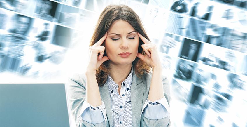 Напряжение формирует на вашем лице морщины Современная женщина