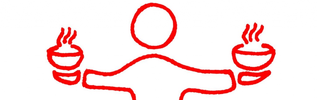 Им свойственна позиция кормильца Тарелки в руках