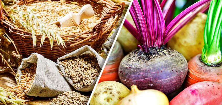 Поменяйте рацион Злаки и овощи