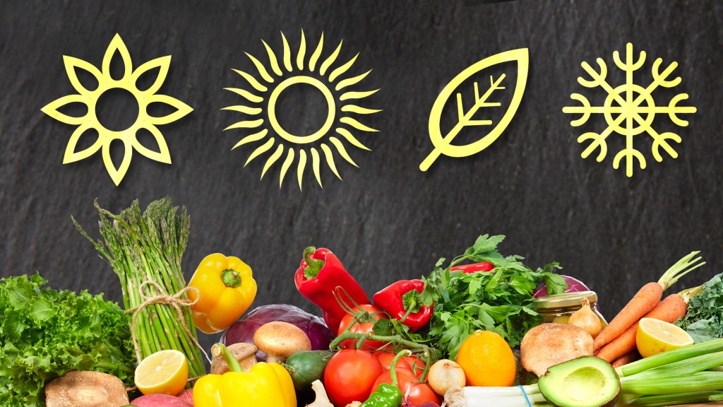 Каждому времени году свое меню Овощи